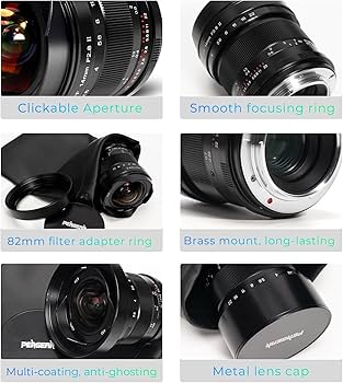 Pergear 14mm F2.8 超広角手動レンズ Pergear 14mm F2.8 II Full-Frame Manual Lens for Sony, Nikon